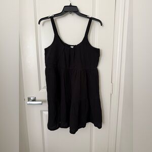 Black glaze material cover up. Lined